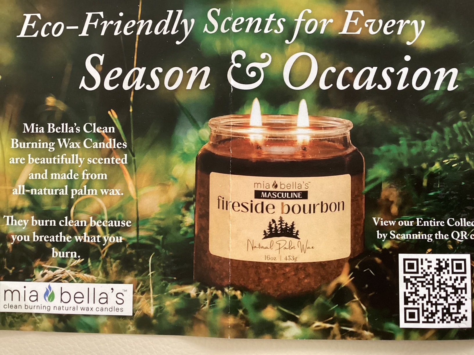 Mia Bella's clean burning natural wax candles — Eco-Friendly Scents for Every Season and Occasion