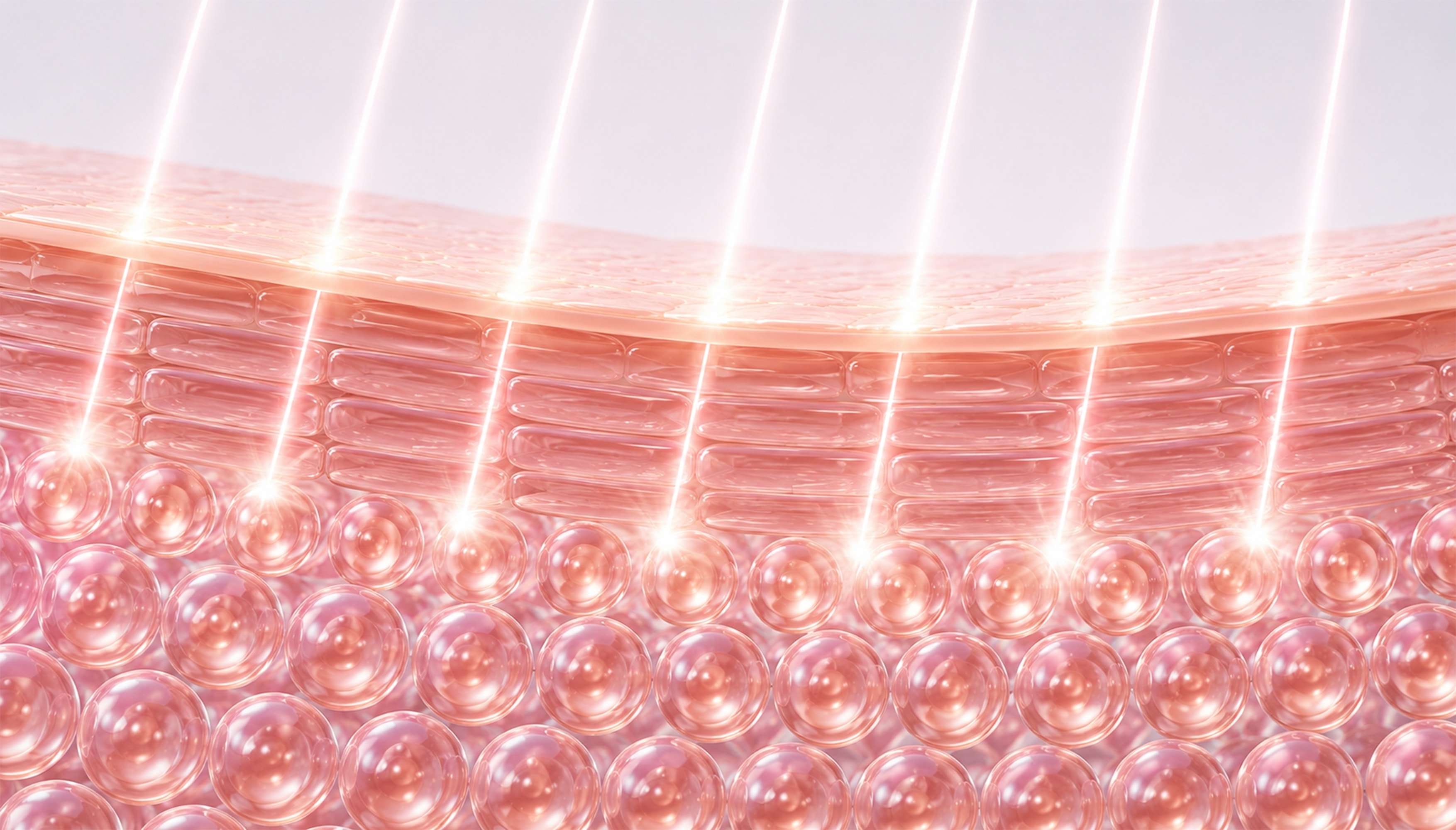 Cross-section showing how iRevive penetrates through all five layers of skin into the bloodstream